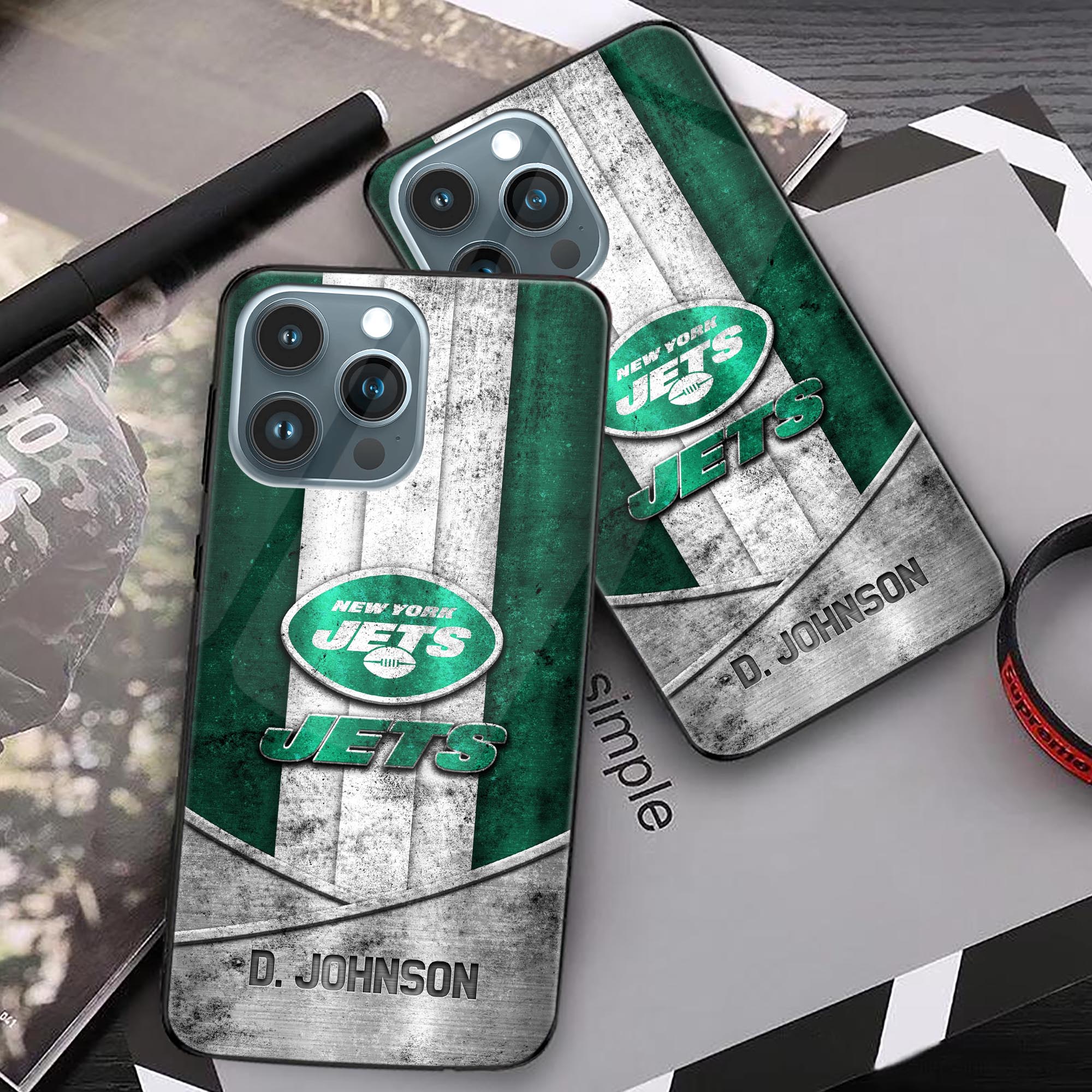 Alternative view of New York Jets Phonecase Personalized Your Name 2024 Versions, Sport Phoncase Accessory, Sport Phonecase For Fan, Fan Gifts EHIVM-52373