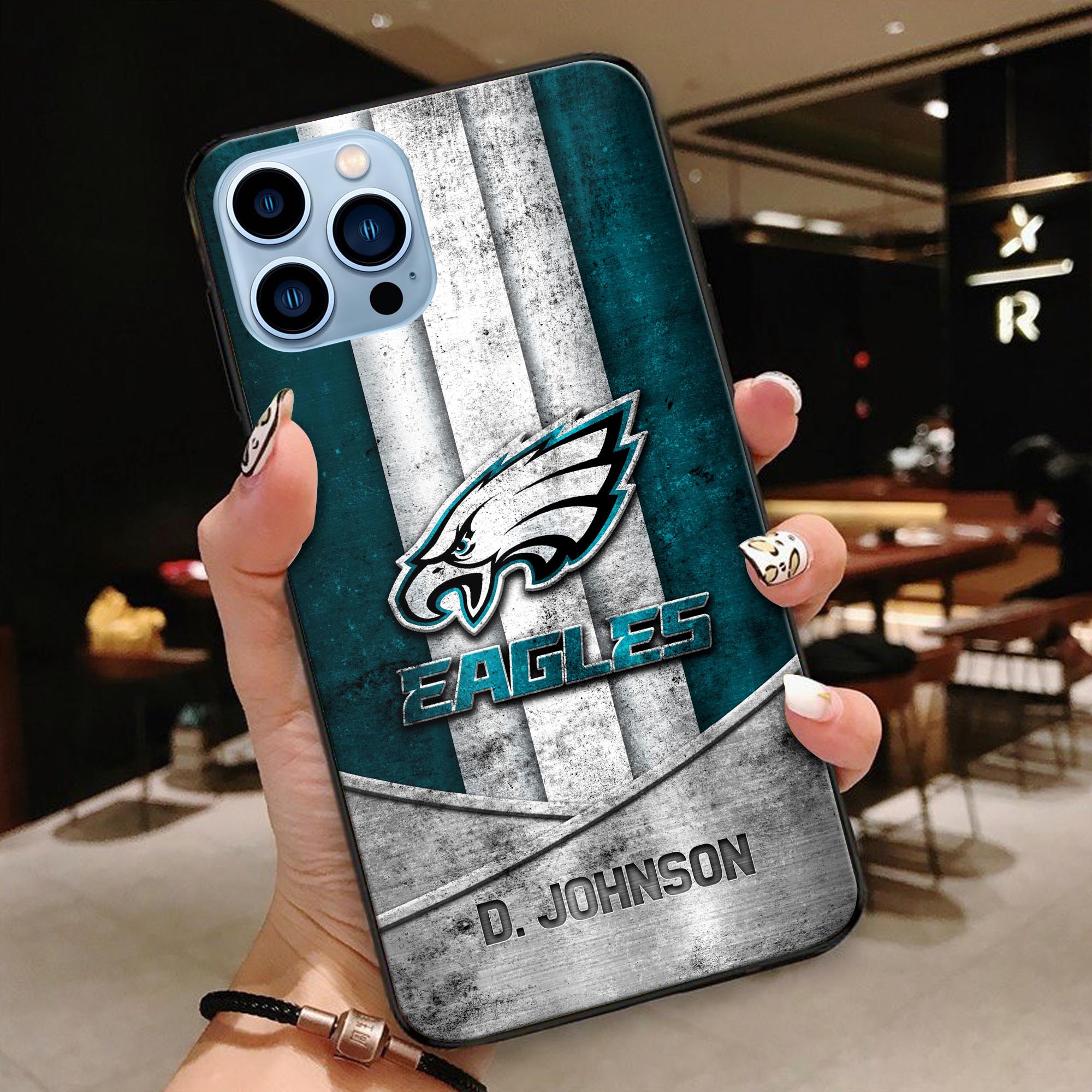 Philadelphia Eagles Phonecase Personalized Your Name 2024 Versions, Sport Phoncase Accessory, Sport Phonecase For Fan, Fan Gifts EHIVM-52373