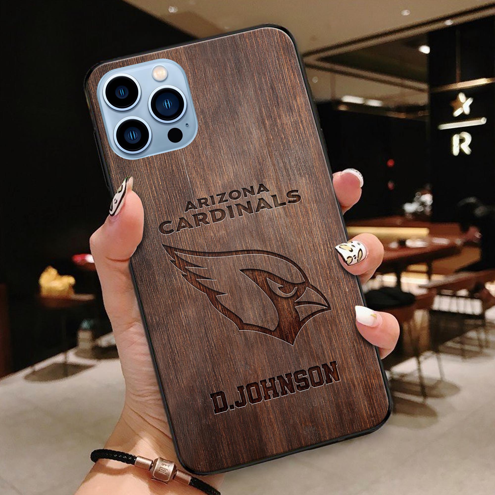 Arizona Cardinals Phonecase Personalized Your Name 2024 Versions, Sport Phonecase Accessory, Sport Phonecase For Fan, Sport Gifts EHIVM-52389