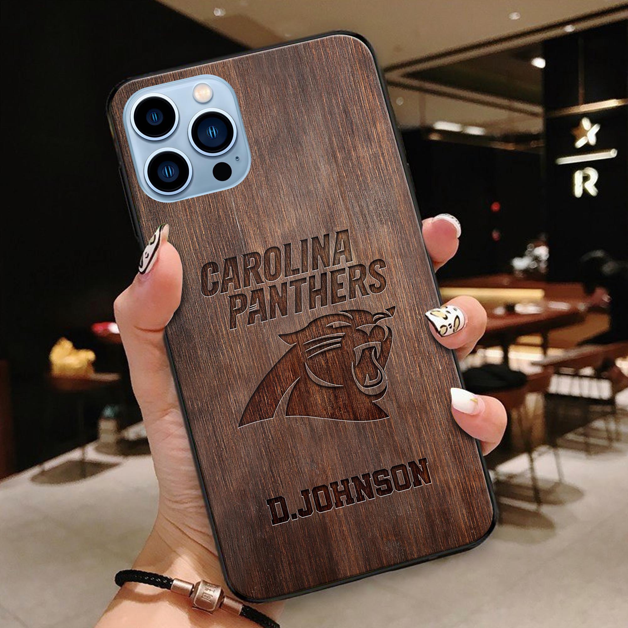 Carolina Panthers Phonecase Personalized Your Name 2024 Versions, Sport Phonecase Accessory, Sport Phonecase For Fan, Sport Gifts EHIVM-52389