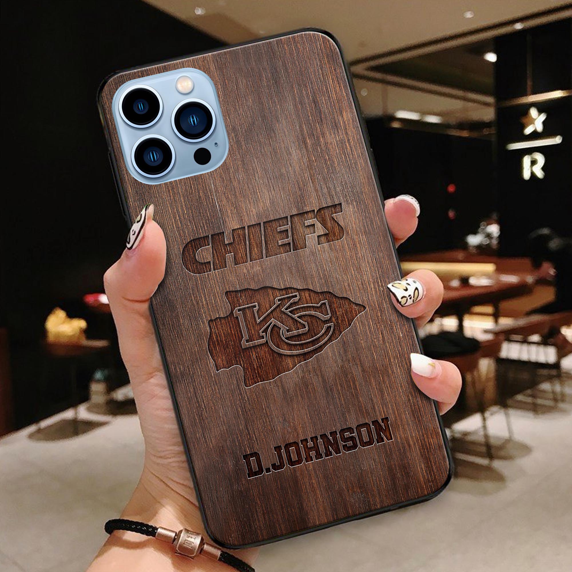 Kansas City Chiefs Phonecase Personalized Your Name 2024 Versions, Sport Phonecase Accessory, Sport Phonecase For Fan, Sport Gifts EHIVM-52389