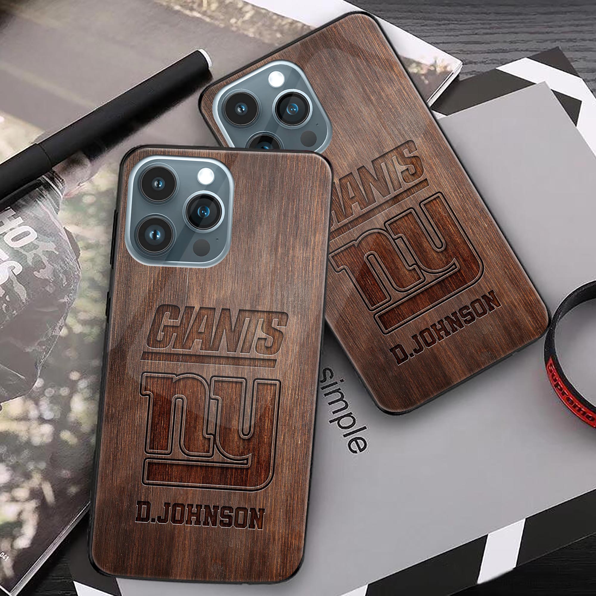 Alternative view of New York Giants Phonecase Personalized Your Name 2024 Versions, Sport Phonecase Accessory, Sport Phonecase For Fan, Sport Gifts EHIVM-52389
