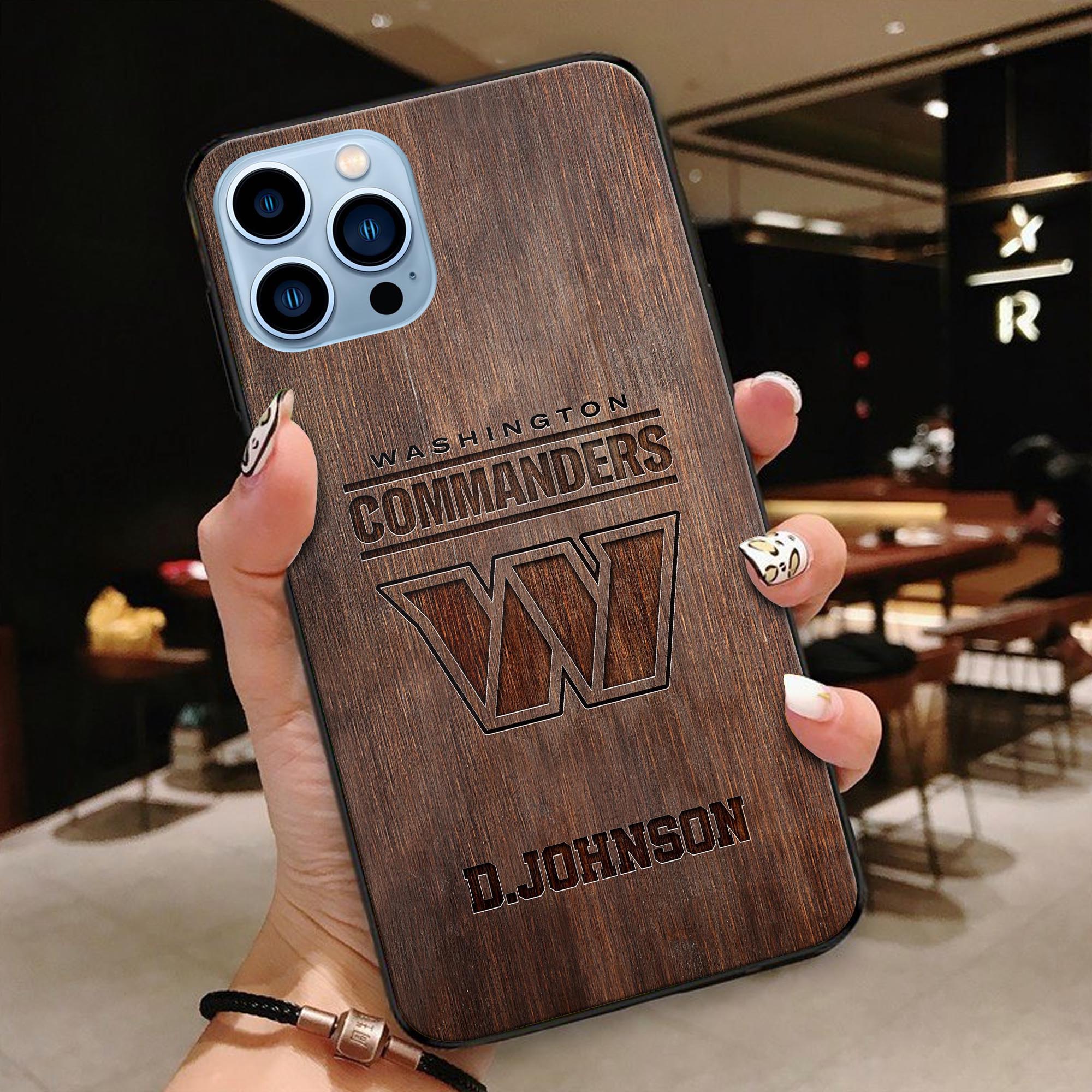 Washington Commanders Phonecase Personalized Your Name 2024 Versions, Sport Phonecase Accessory, Sport Phonecase For Fan, Sport Gifts EHIVM-52389