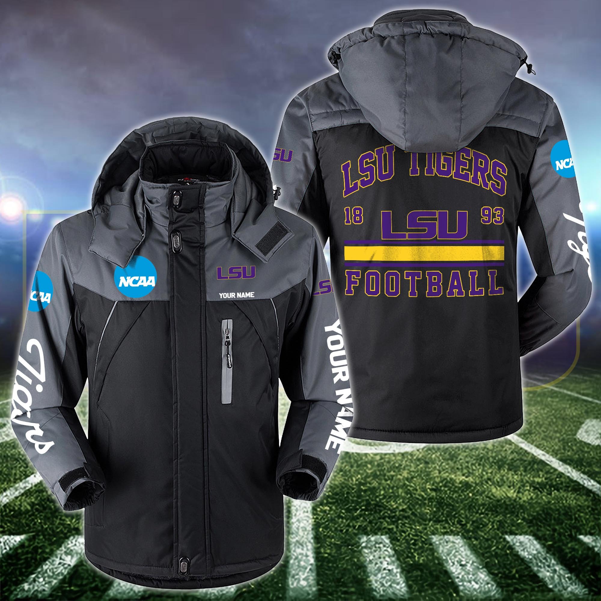 LSU TIGERS Windbraker Jacket Custom Your Name 2024 Versions, Sport Jacket, FootBall Fan Gifts EHIVM-53361