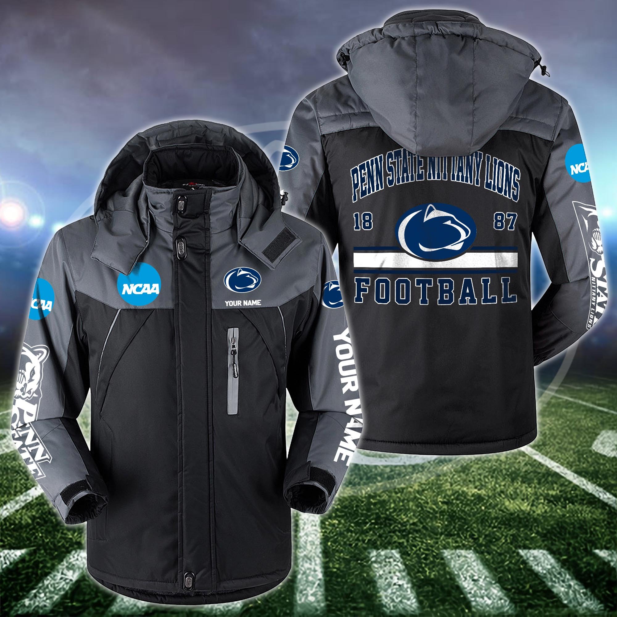 Penn State Nittany Lions Windbraker Jacket Custom Your Name 2024 Versions, Sport Jacket, FootBall Fan Gifts EHIVM-53361