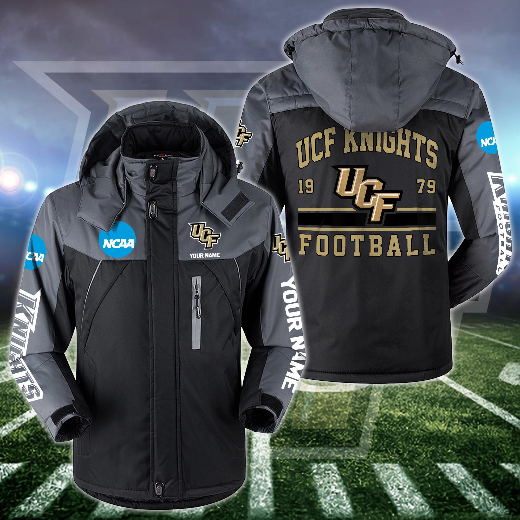 UCF Knights Windbraker Jacket Custom Your Name 2024 Versions, Sport Jacket, FootBall Fan Gifts EHIVM-53361