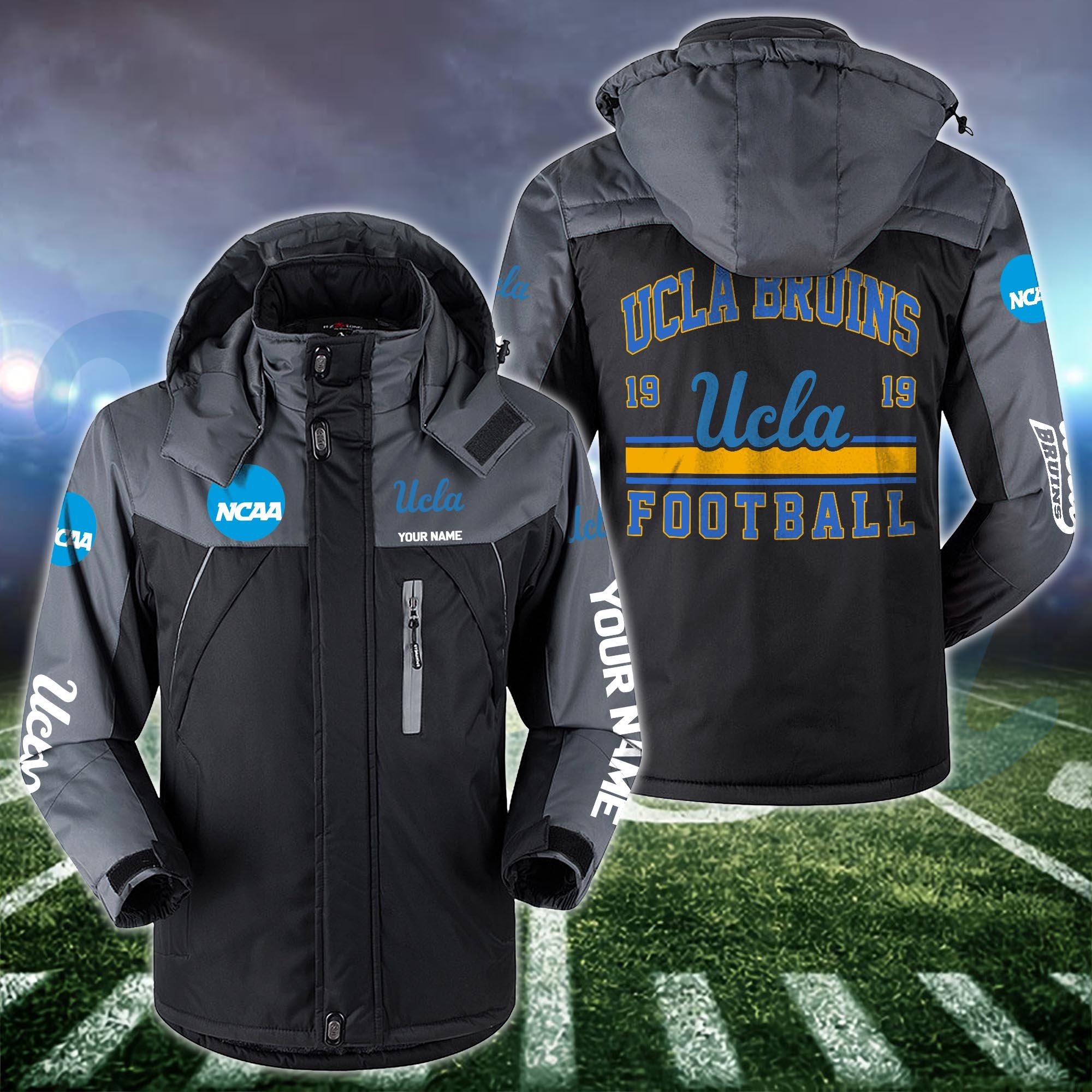 UCLA Bruins Windbraker Jacket Custom Your Name 2024 Versions, Sport Jacket, FootBall Fan Gifts EHIVM-53361