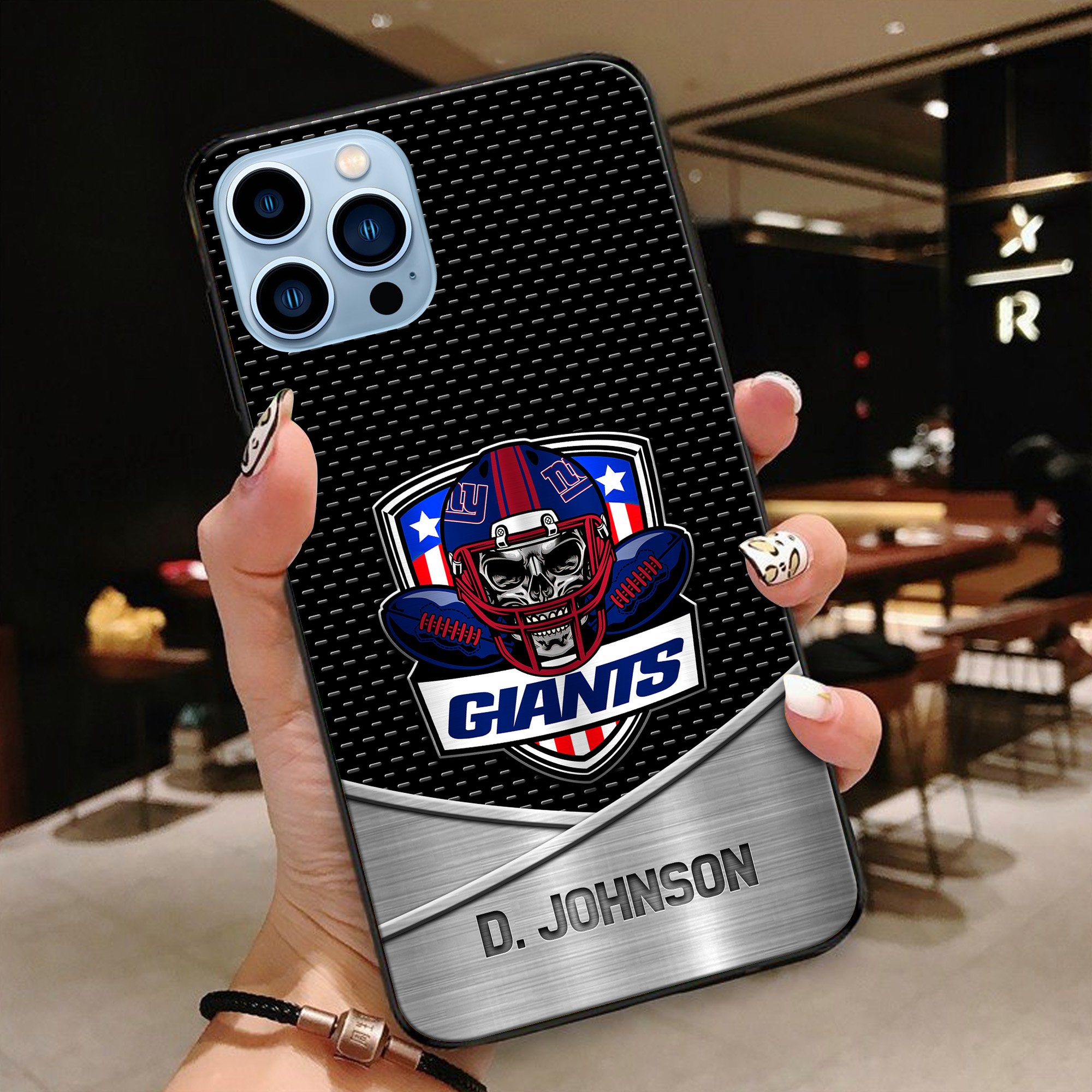 Alternative view of New York Giants Football Team Phone Case Custom Your Name 2024 Versions, Sport Phone Accessories, Gifts For Fan EHIVM-54401