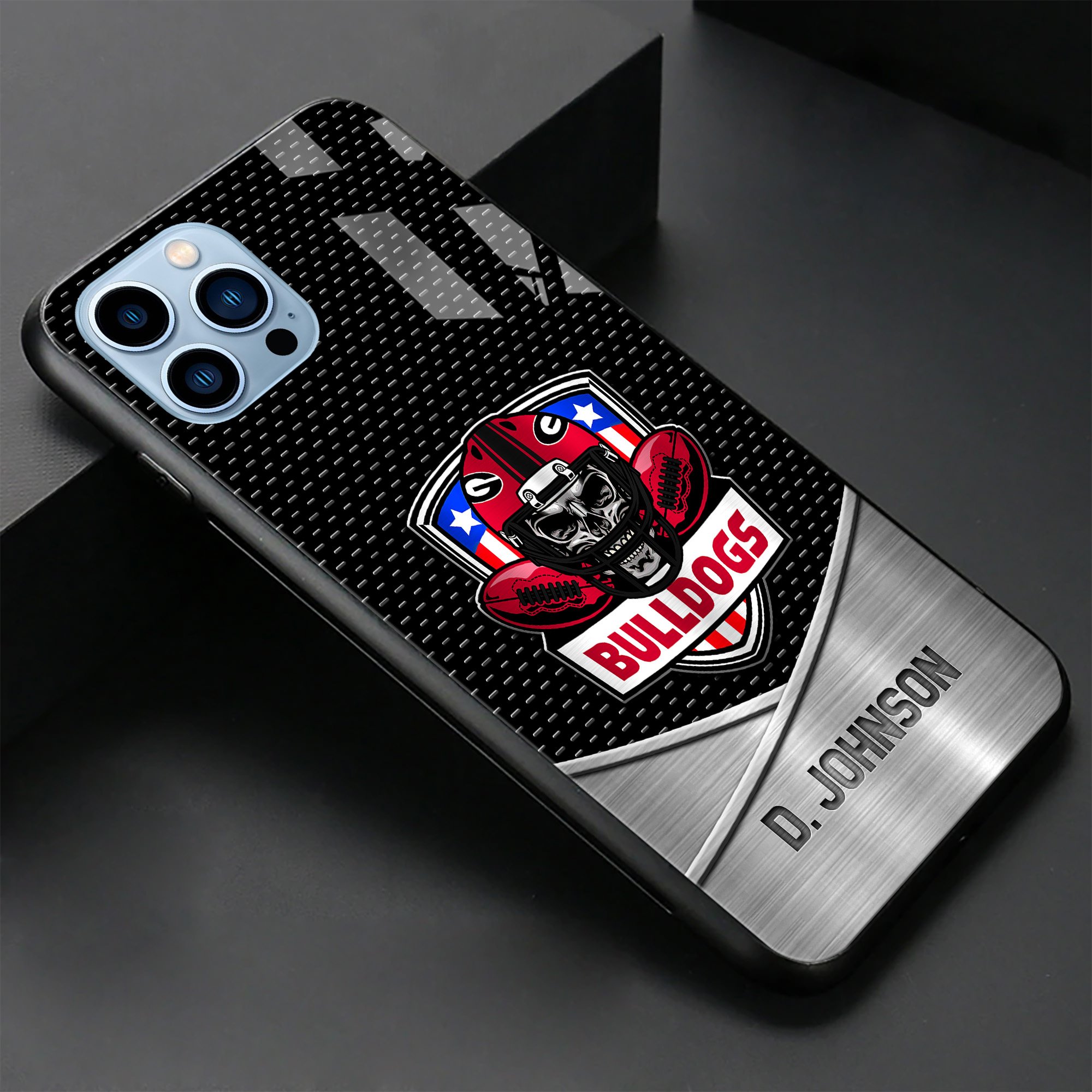 Georgia Bulldogs Football Team Phone Case Custom Your Name 2024 Versions, Sport Phone Accessories, Gifts For Fan EHIVM-57674 - Image 4