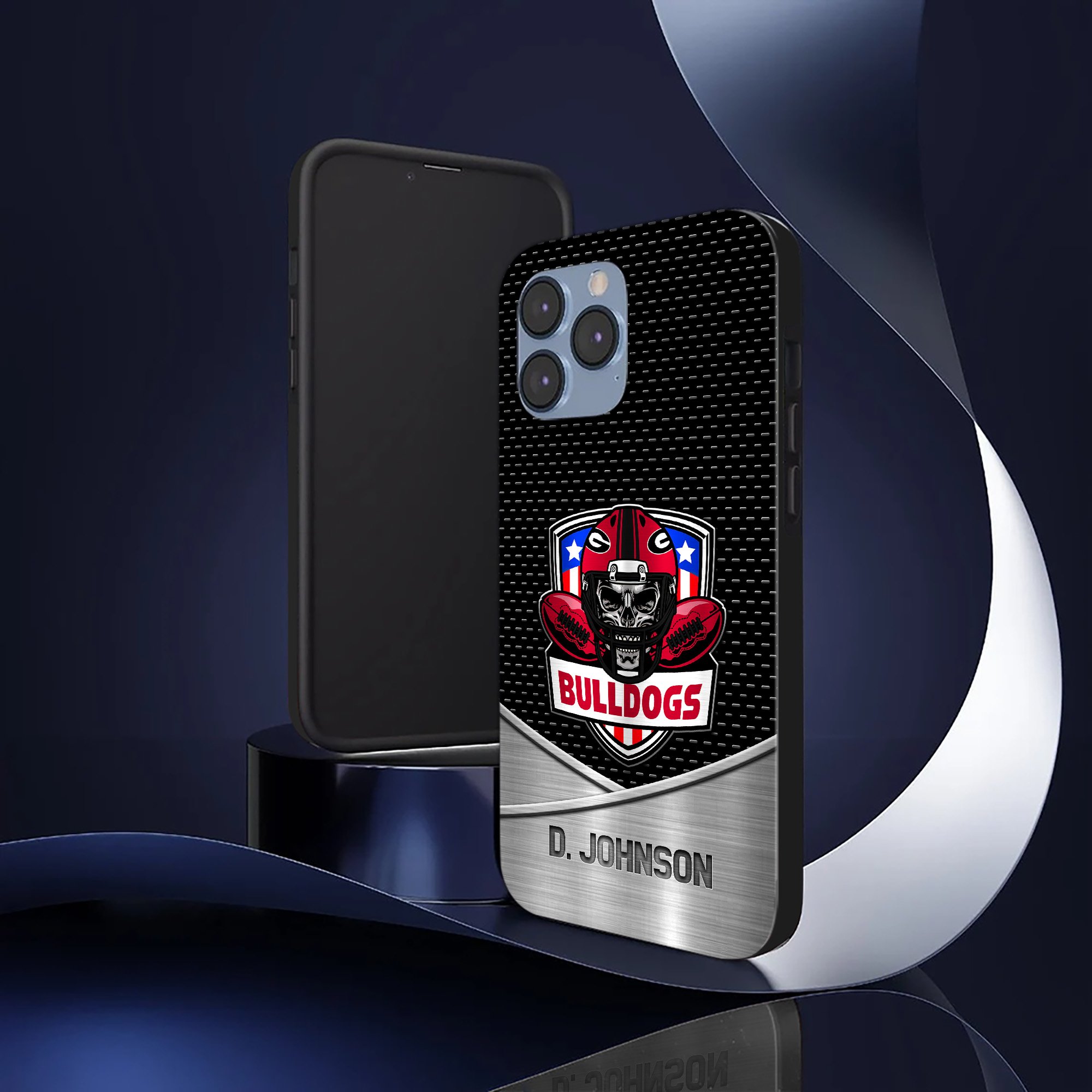 Georgia Bulldogs Football Team Phone Case Custom Your Name 2024 Versions, Sport Phone Accessories, Gifts For Fan EHIVM-57674 - Image 6