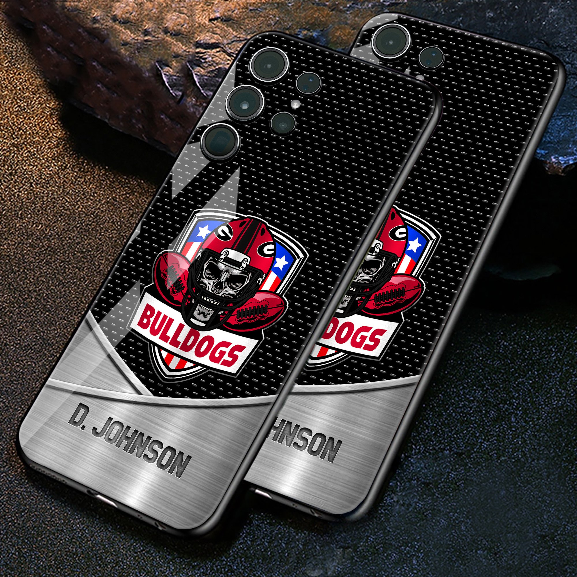 Georgia Bulldogs Football Team Phone Case Custom Your Name 2024 Versions, Sport Phone Accessories, Gifts For Fan EHIVM-57674 - Image 8