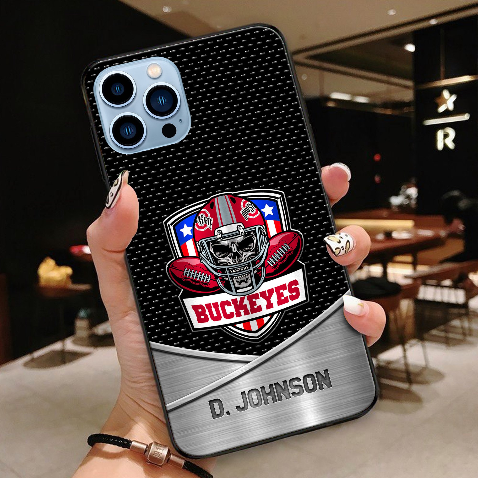 Alternative view of Ohio State Buckeyes Football Team Phone Case Custom Your Name 2024 Versions, Sport Phone Accessories, Gifts For Fan EHIVM-57674