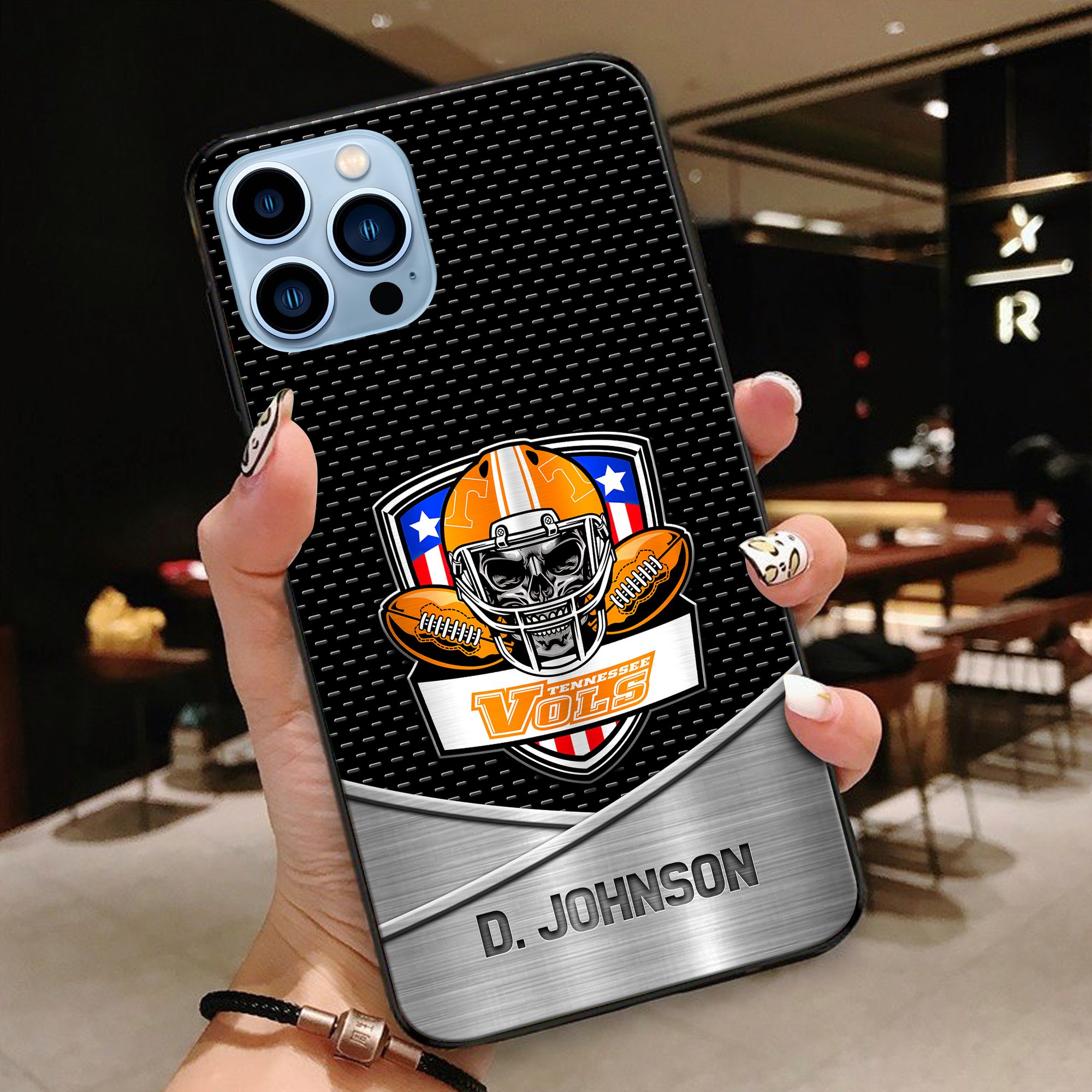 Alternative view of Tennessee Volunteers Football Team Phone Case Custom Your Name 2024 Versions, Sport Phone Accessories, Gifts For Fan EHIVM-57674