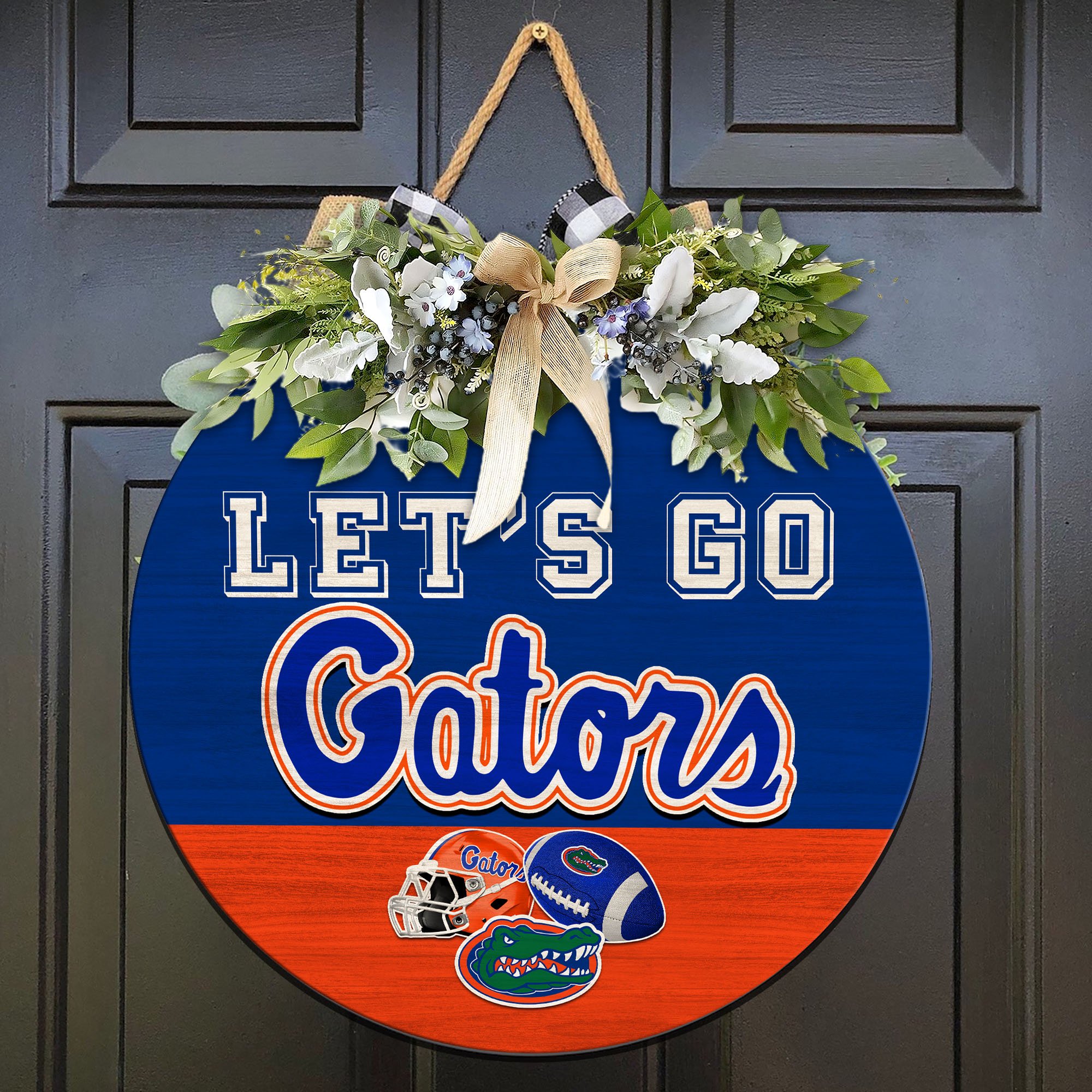 Florida Gators Wood Sign 2024 Version, Let's Go Sport Team Sign, Sport Gifts, Home Decorations ETHY-51863