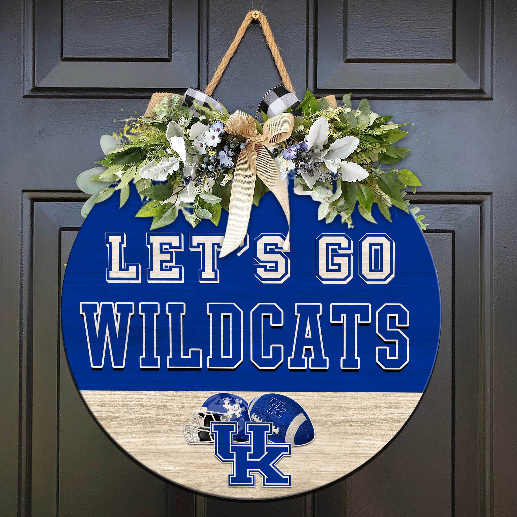 Kentucky Wildcats Wood Sign 2024 Version, Let's Go Sport Team Sign, Sport Gifts, Home Decorations ETHY-51863