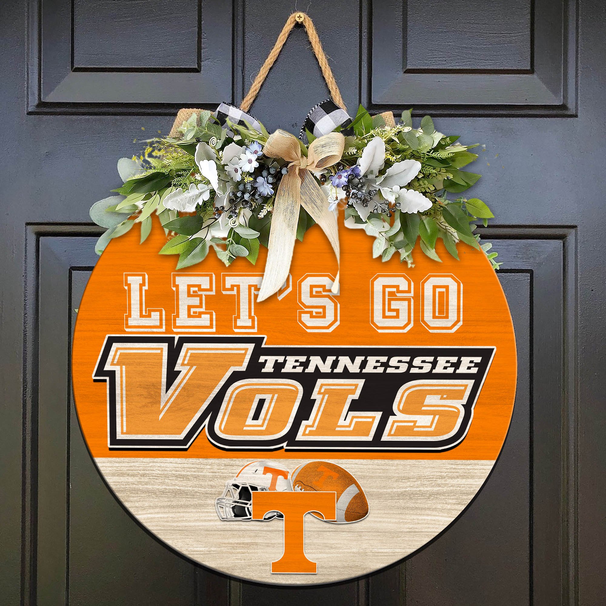 Tennessee Volunteers Wood Sign 2024 Version, Let's Go Sport Team Sign, Sport Gifts, Home Decorations ETHY-51863