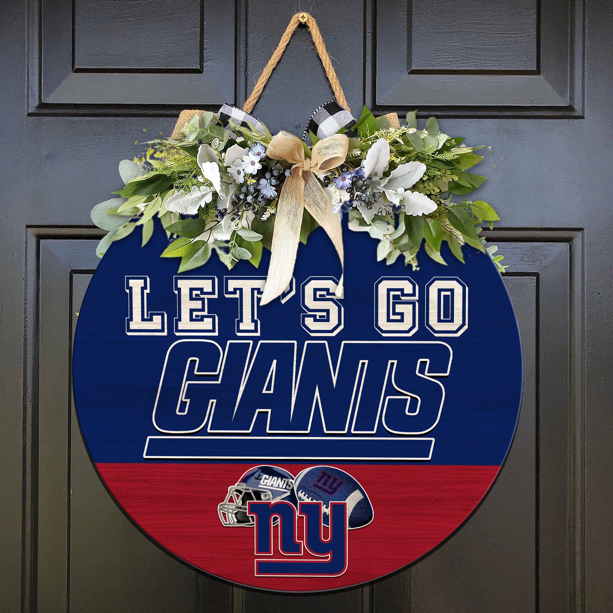 New York Giants Wood Sign 2024 Version, Let's Go Sport Team Sign, Sport Gifts, Home Decorations ETHY-51863