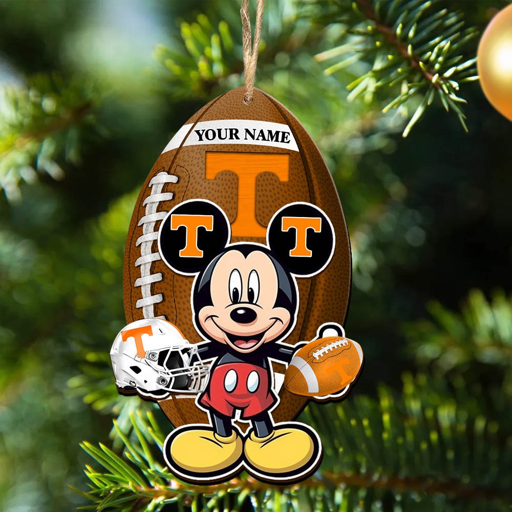 Alternative view of Tennessee Volunteers 2 Layered Wooden Ornament 2024 Version Custom Your Name, Sport Ornament, Sport Gifts For Lovers, Christmas Decor ETHY-52118