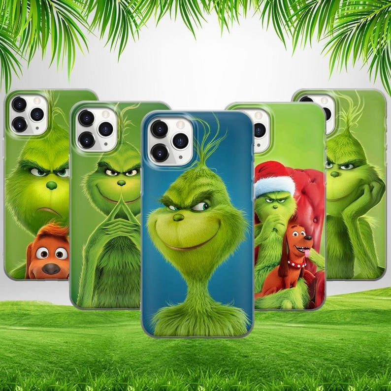 Grinch Phone Case 2024 Version, Grinchmas Christmas Gifts, Unique Gifts for Grinch Lovers ETRG-61816010