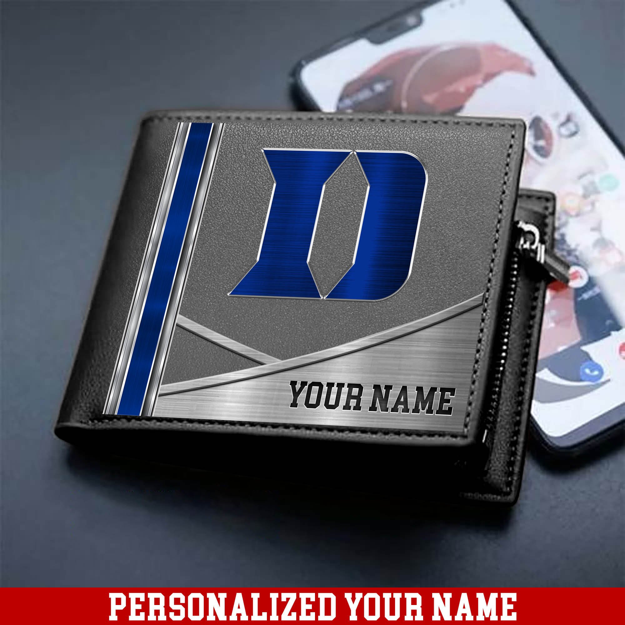 Alternative view of Duke Blue Devils Sport Team Men Wallet 2024 Version Customized Your Name, Men Wallet For Sport Lovers, Fan Gifts ETHY-54902