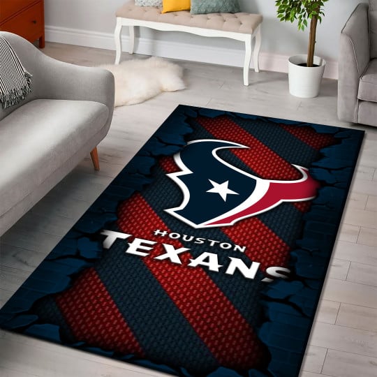 Alternative view of Houston Texans Living Room Rug 2024 Versions, Football Team Living Room Rug, FootBall Fan Gifts EHIVM-53640