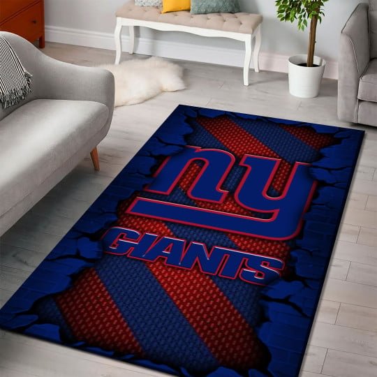 Alternative view of New York Giants Living Room Rug 2024 Versions, Football Team Living Room Rug, FootBall Fan Gifts EHIVM-53640
