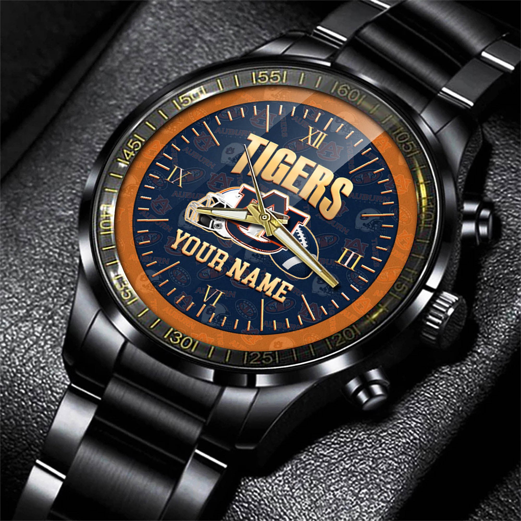 Alternative view of Auburn Tigers Watch 2024 Version Personalized Your Name, Sport Watch For Fans, Sport Gifts ETHY-54417