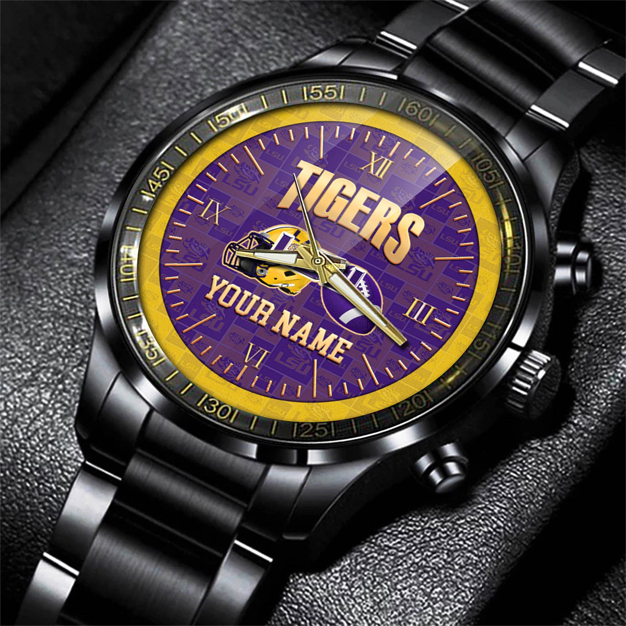 Alternative view of LSU TIGERS Watch 2024 Version Personalized Your Name, Sport Watch For Fans, Sport Gifts ETHY-54417