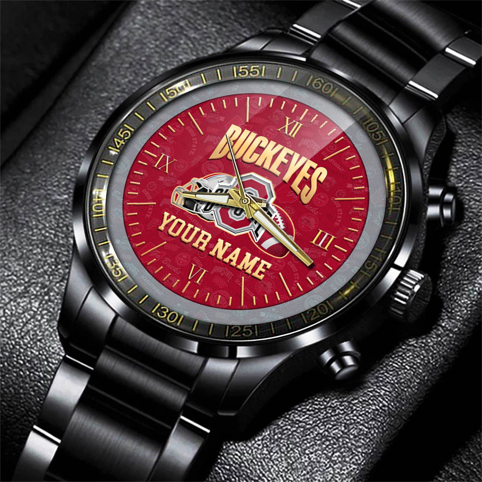 Alternative view of Ohio State Buckeyes Watch 2024 Version Personalized Your Name, Sport Watch For Fans, Sport Gifts ETHY-54417