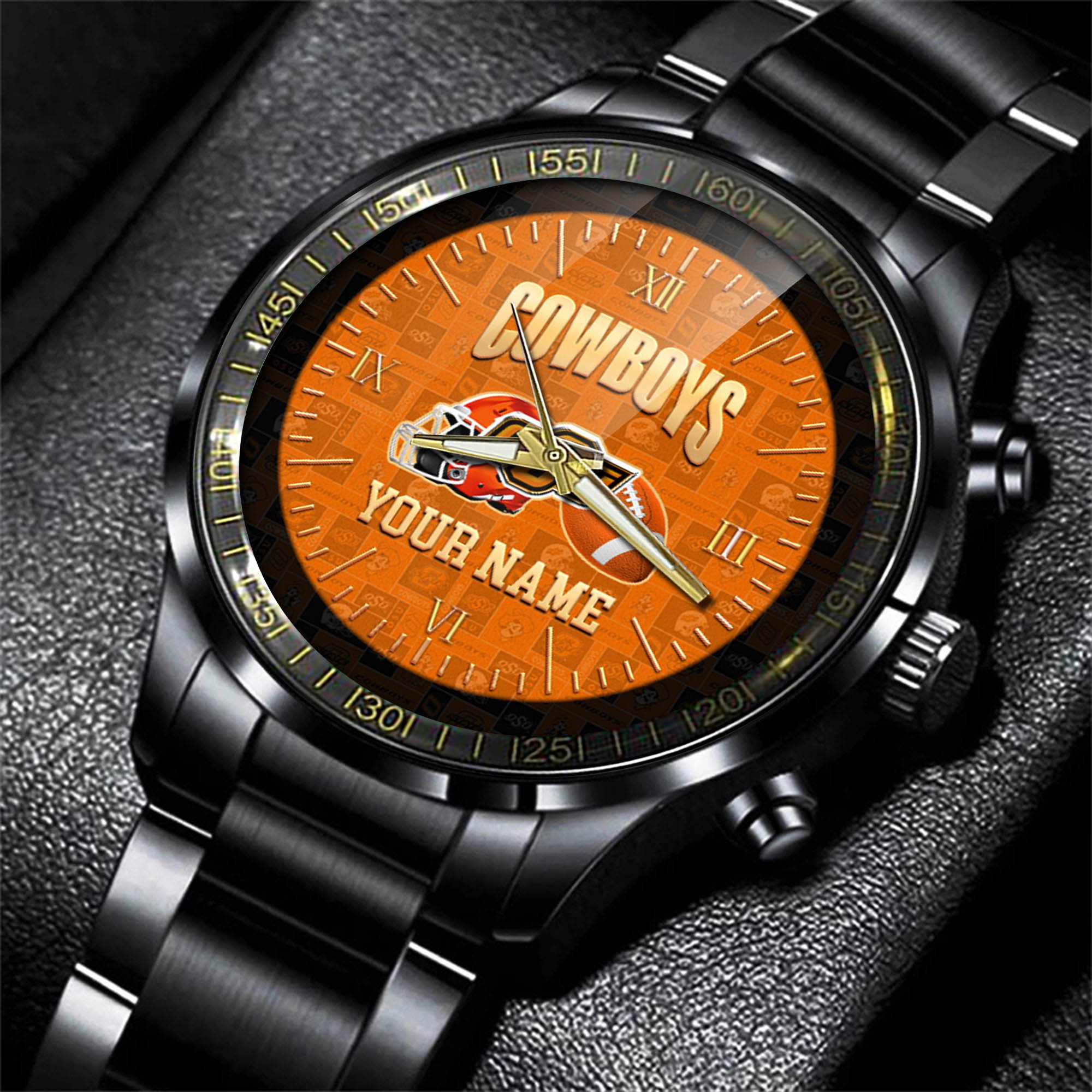 Alternative view of Oklahoma State Cowboys Watch 2024 Version Personalized Your Name, Sport Watch For Fans, Sport Gifts ETHY-54417