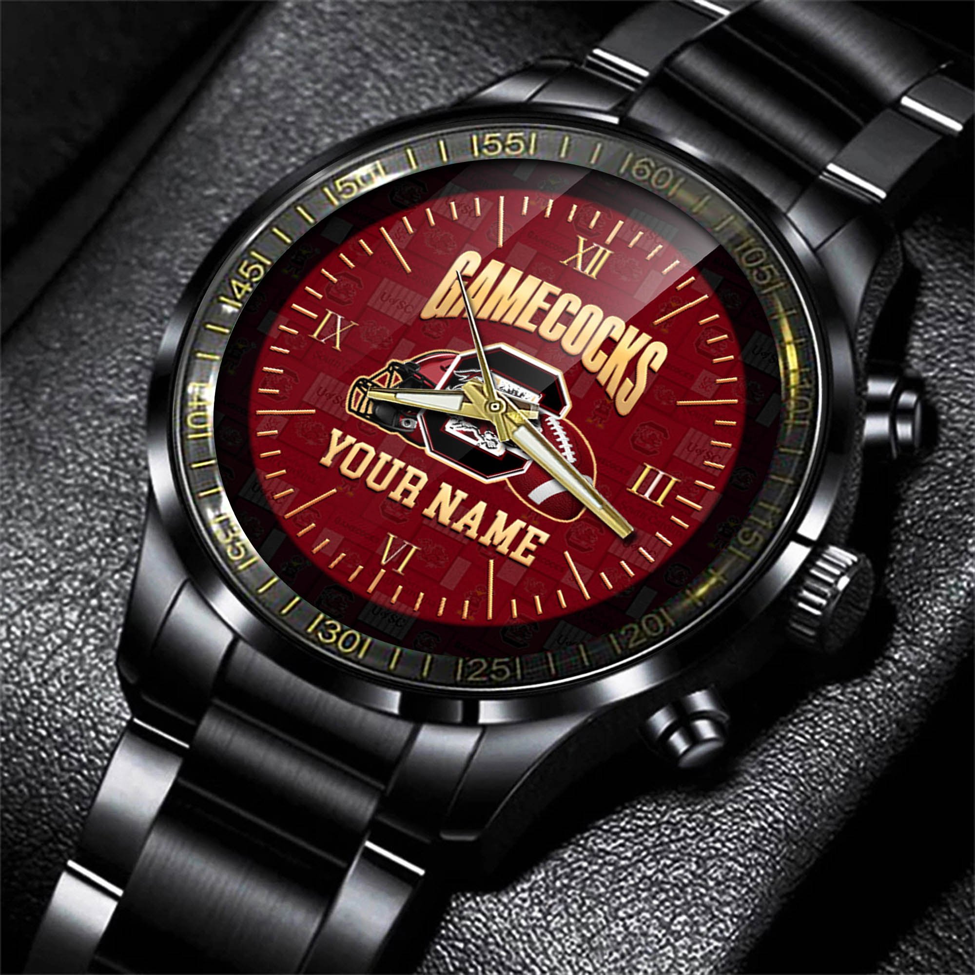 Alternative view of South Carolina Gamecocks Watch 2024 Version Personalized Your Name, Sport Watch For Fans, Sport Gifts ETHY-54417