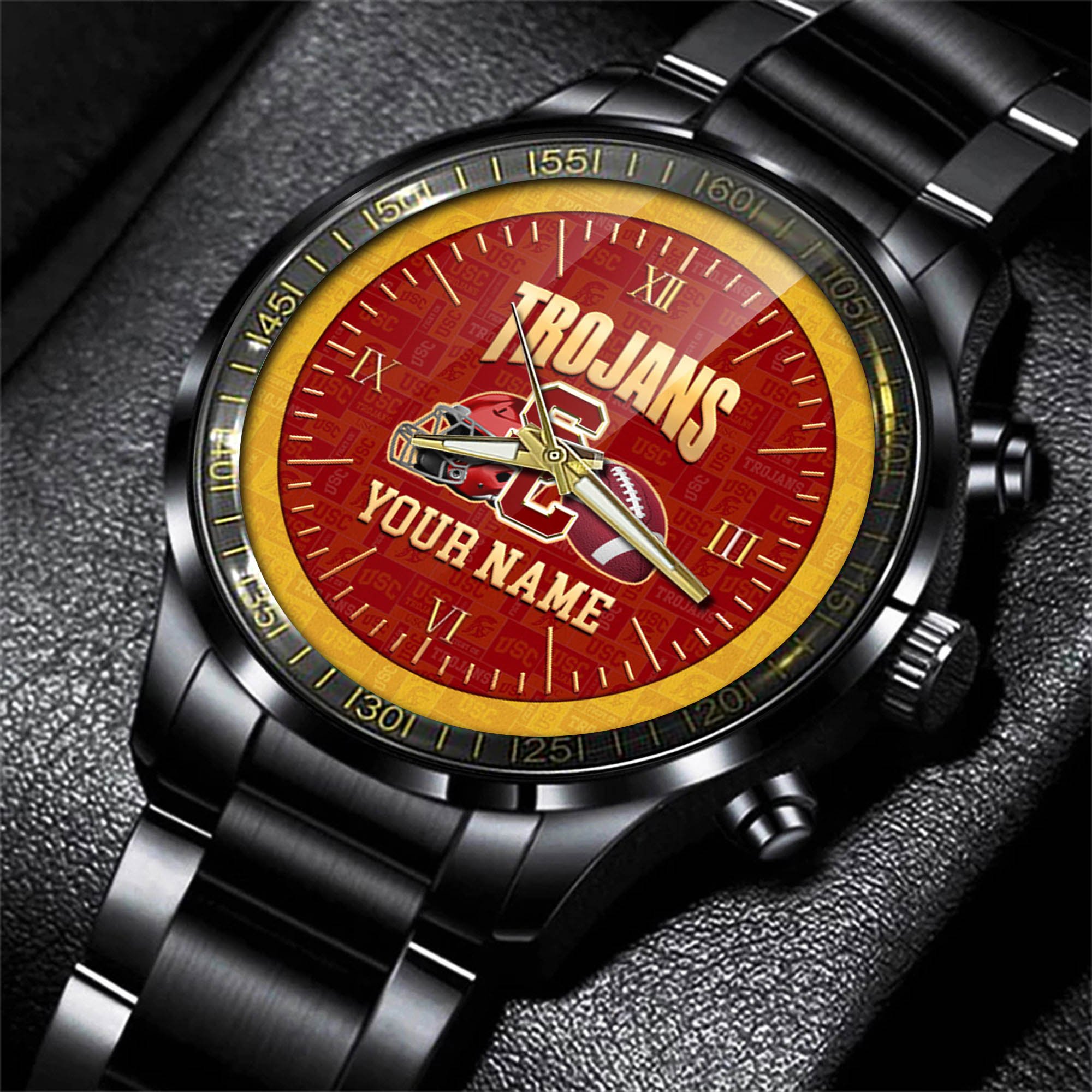 Alternative view of USC Trojans Watch 2024 Version Personalized Your Name, Sport Watch For Fans, Sport Gifts ETHY-54417