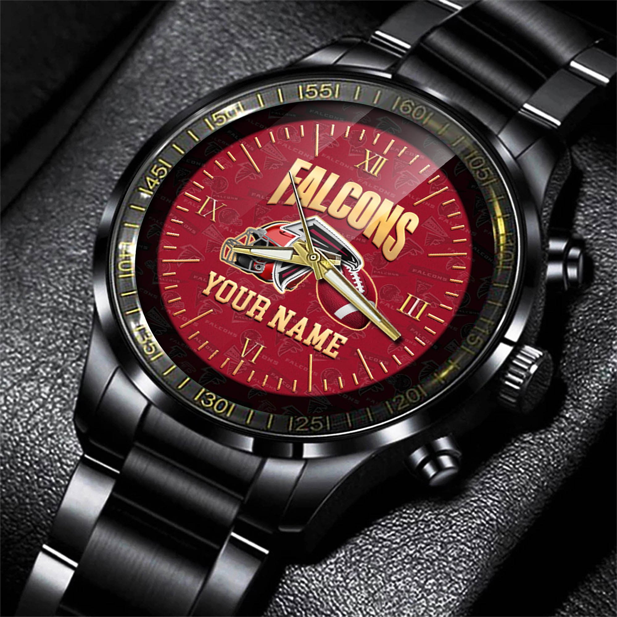 Alternative view of Atlanta Falcons Watch 2024 Version Personalized Your Name, Sport Watch For Fans, Sport Gifts ETHY-54417