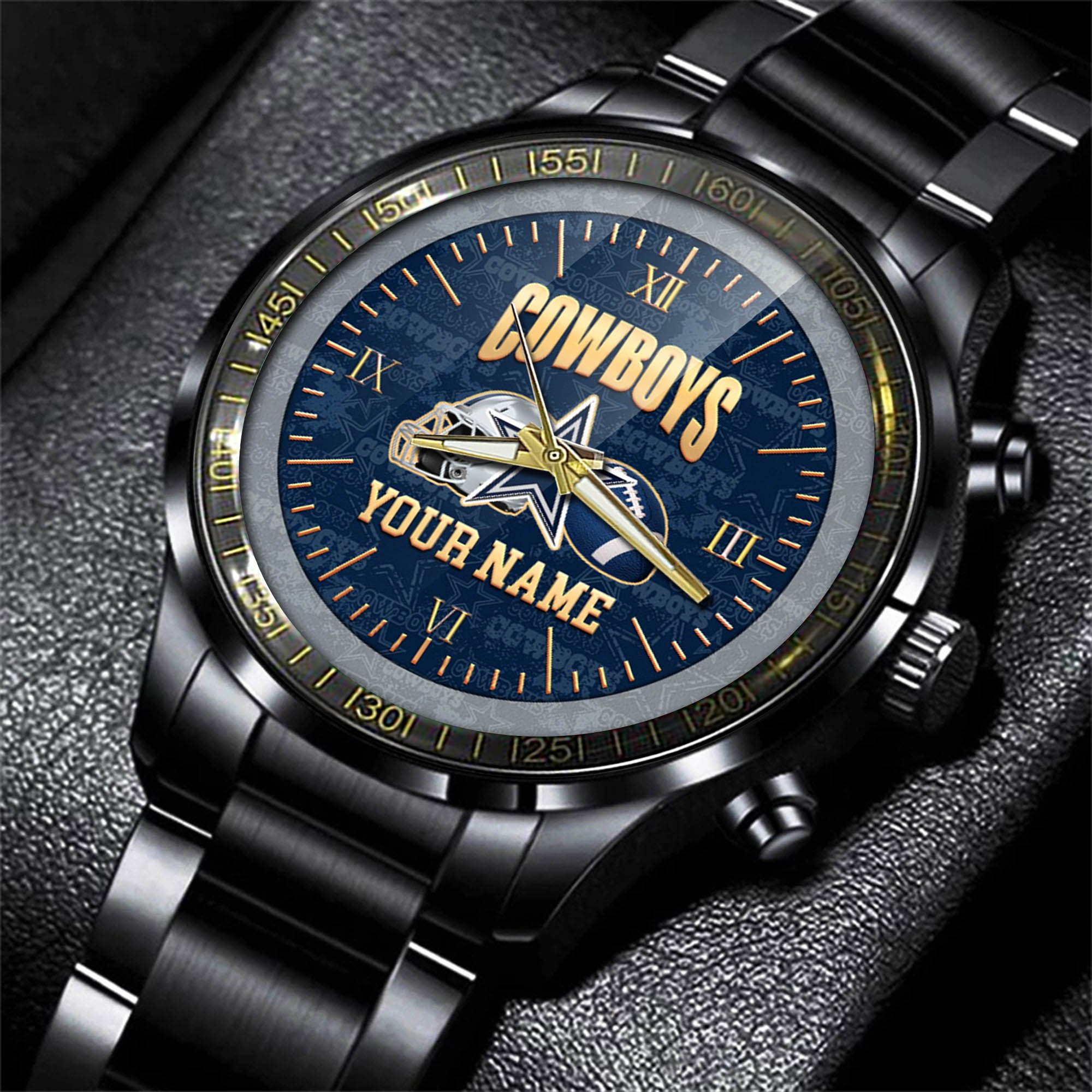 Alternative view of Dallas Cowboys Watch 2024 Version Personalized Your Name, Sport Watch For Fans, Sport Gifts ETHY-54417