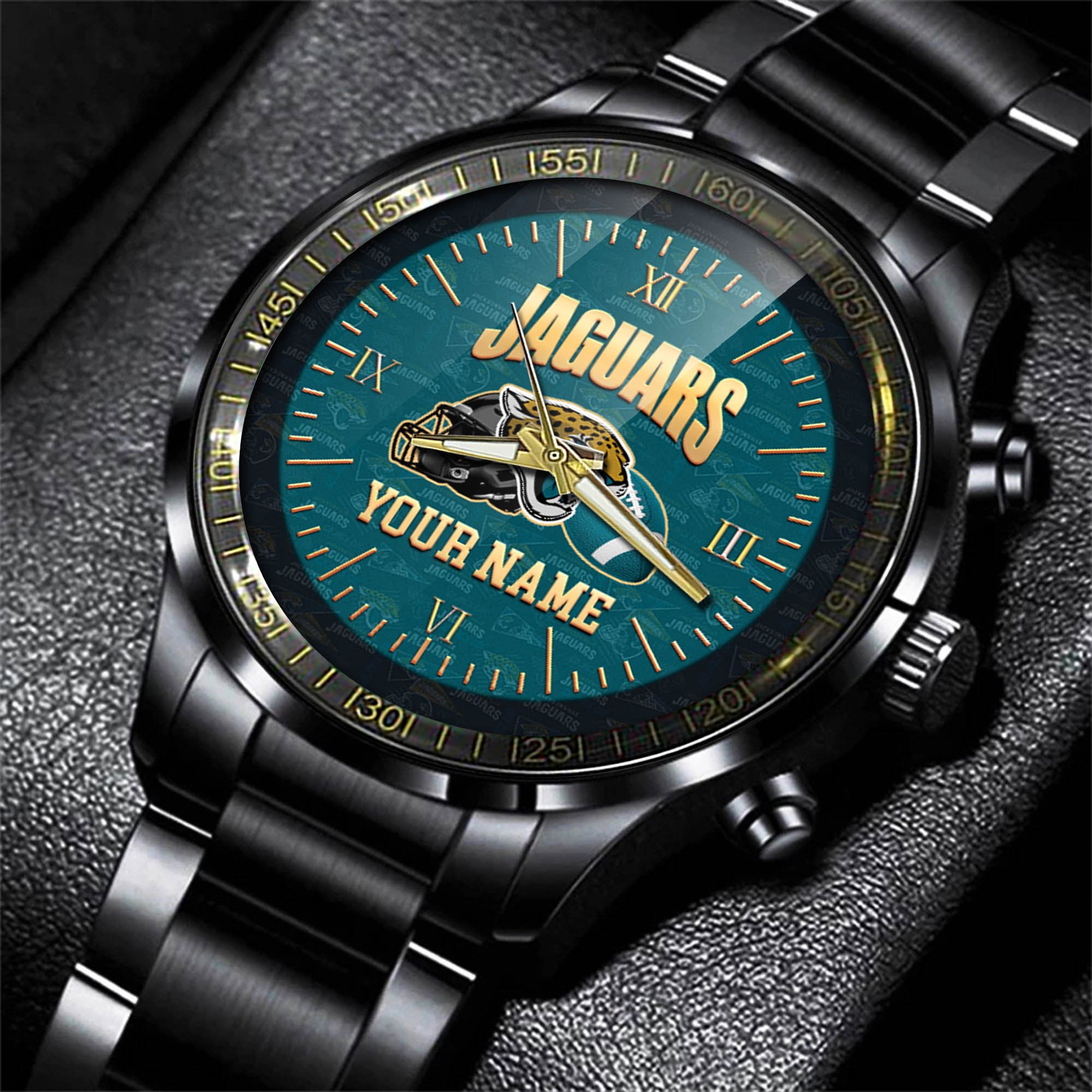 Alternative view of Jacksonville Jaguars Watch 2024 Version Personalized Your Name, Sport Watch For Fans, Sport Gifts ETHY-54417