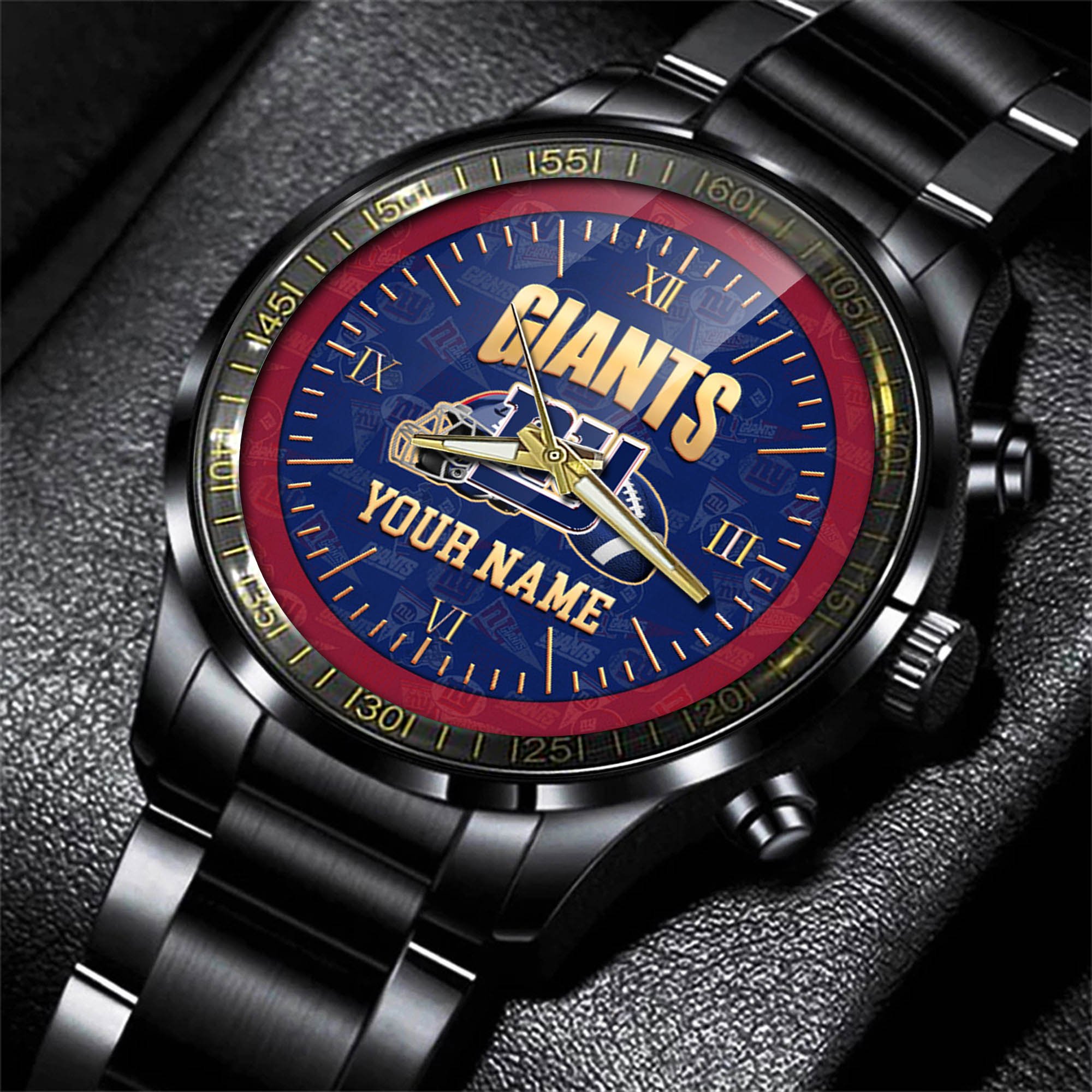 Alternative view of New York Giants Watch 2024 Version Personalized Your Name, Sport Watch For Fans, Sport Gifts ETHY-54417