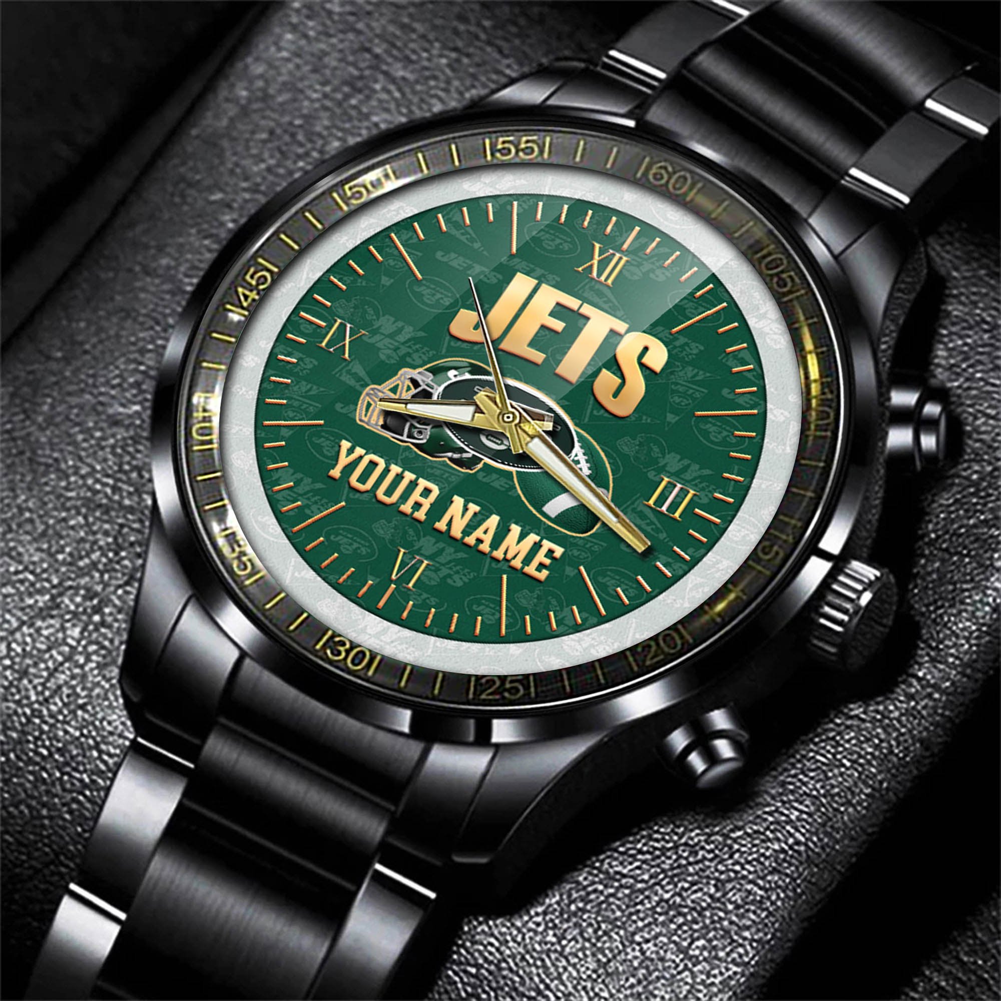 Alternative view of New York Jets Watch 2024 Version Personalized Your Name, Sport Watch For Fans, Sport Gifts ETHY-54417