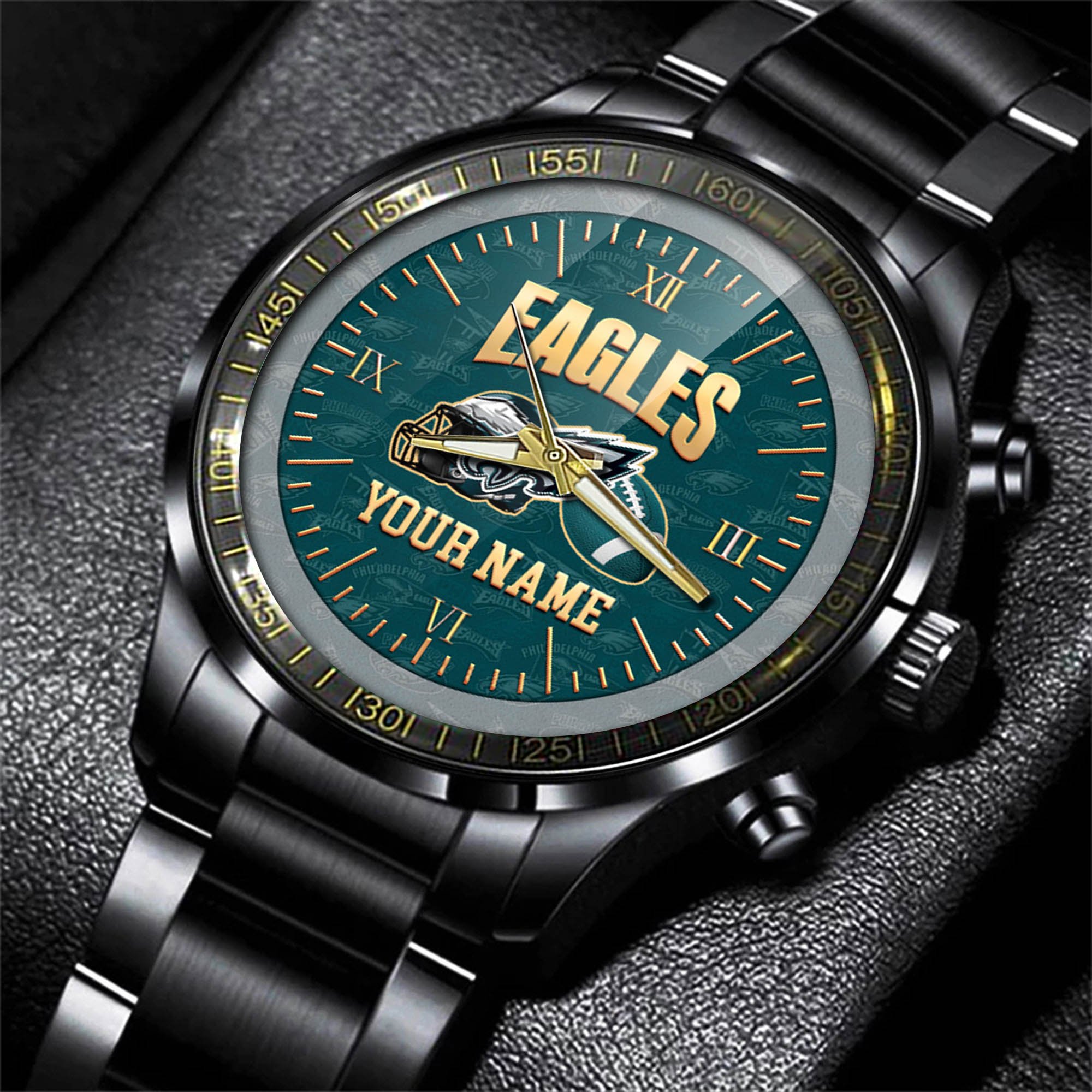 Alternative view of Philadelphia Eagles Watch 2024 Version Personalized Your Name, Sport Watch For Fans, Sport Gifts ETHY-54417