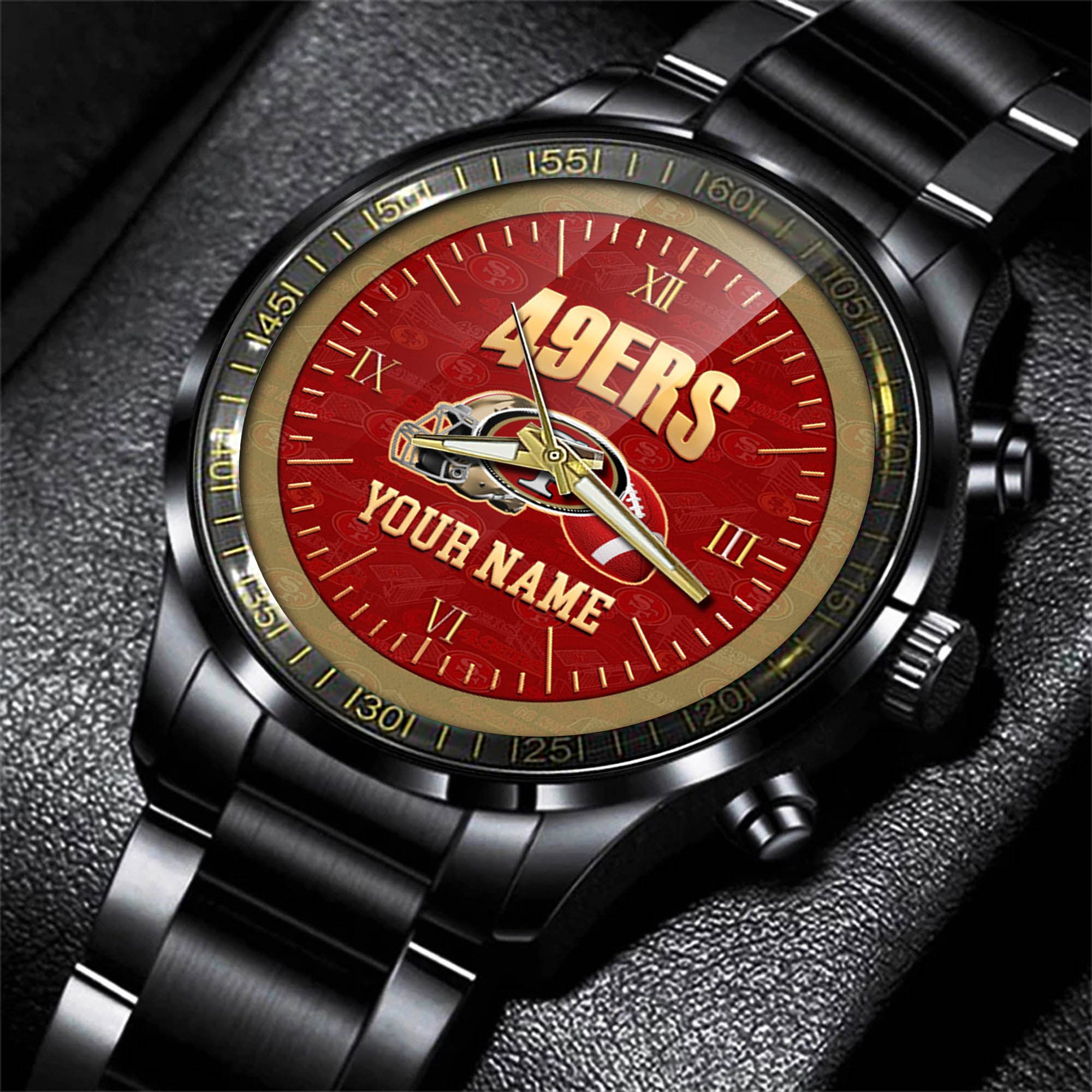 Alternative view of San Francisco 49ers Watch 2024 Version Personalized Your Name, Sport Watch For Fans, Sport Gifts ETHY-54417