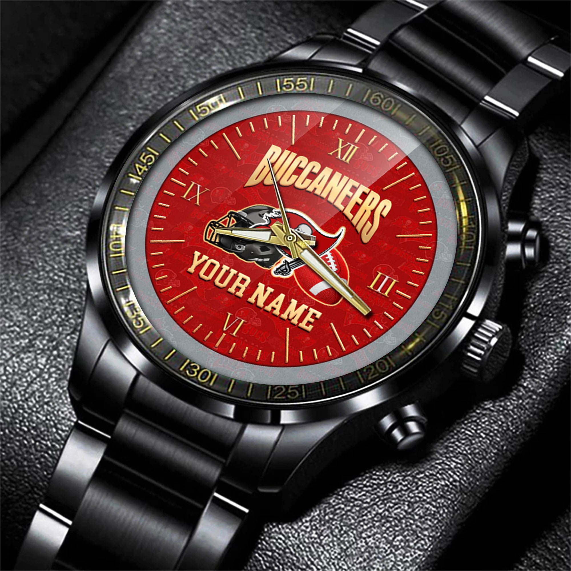 Alternative view of Tampa Bay Buccaneers Watch 2024 Version Personalized Your Name, Sport Watch For Fans, Sport Gifts ETHY-54417