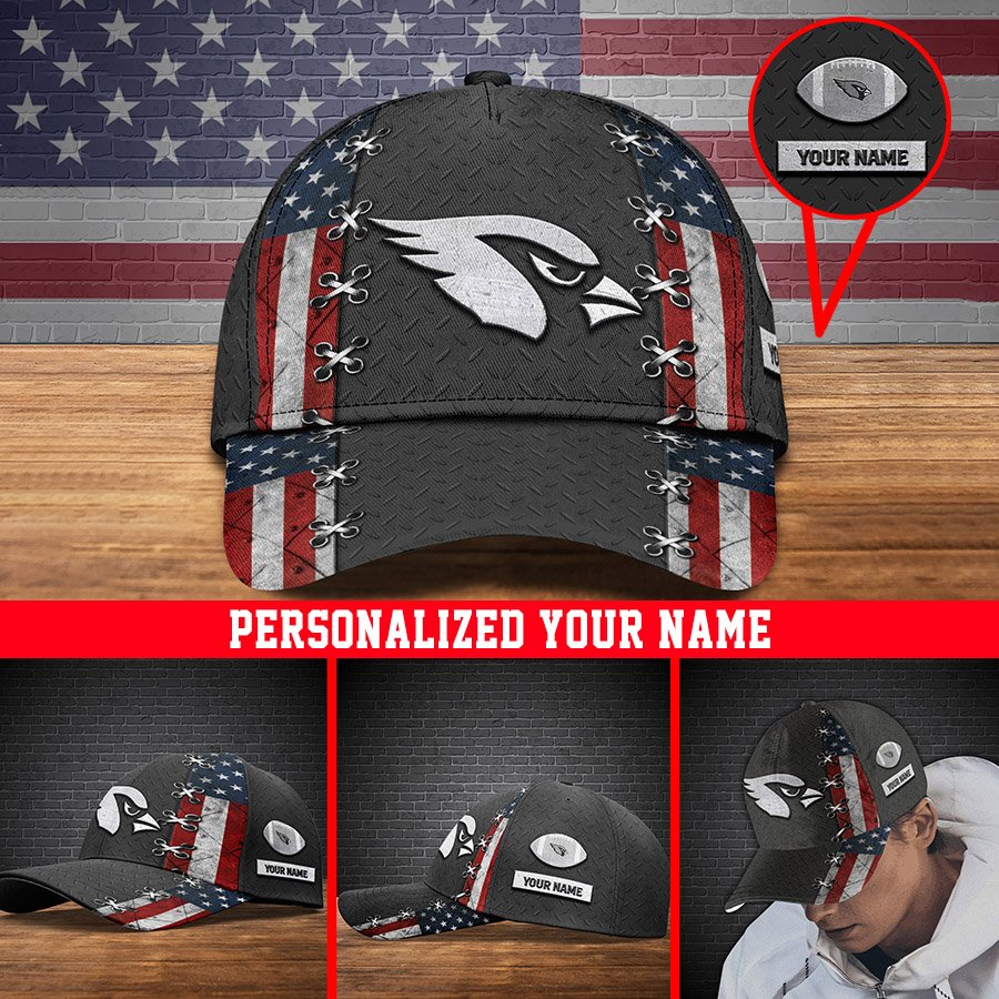 Alternative view of Arizona Cardinals Sport Cap 2024 Version Personalized Your Name, Sport Cap ETHY-41084