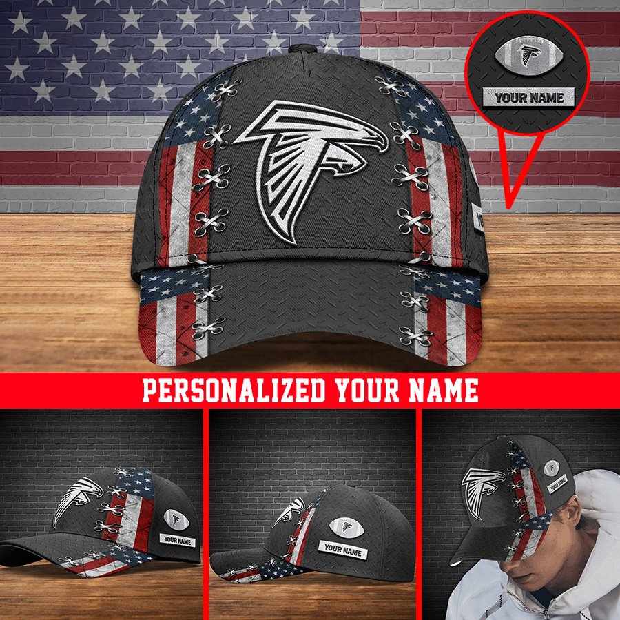 Alternative view of Atlanta Falcons Sport Cap 2024 Version Personalized Your Name, Sport Cap ETHY-41084