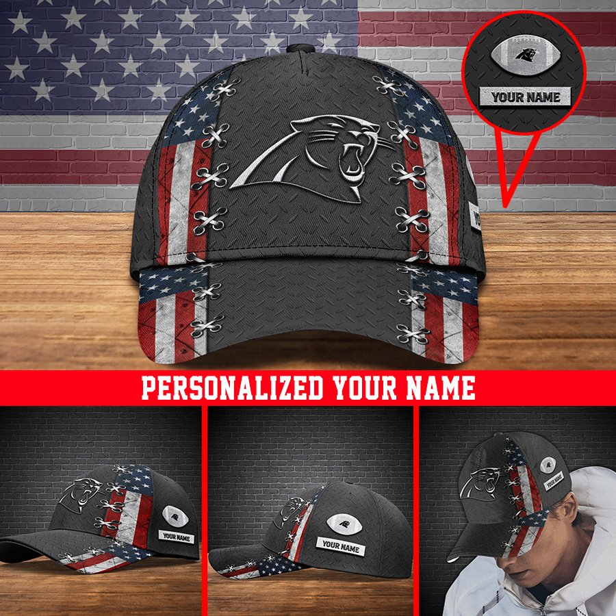 Alternative view of Carolina Panthers Sport Cap 2024 Version Personalized Your Name, Sport Cap ETHY-41084