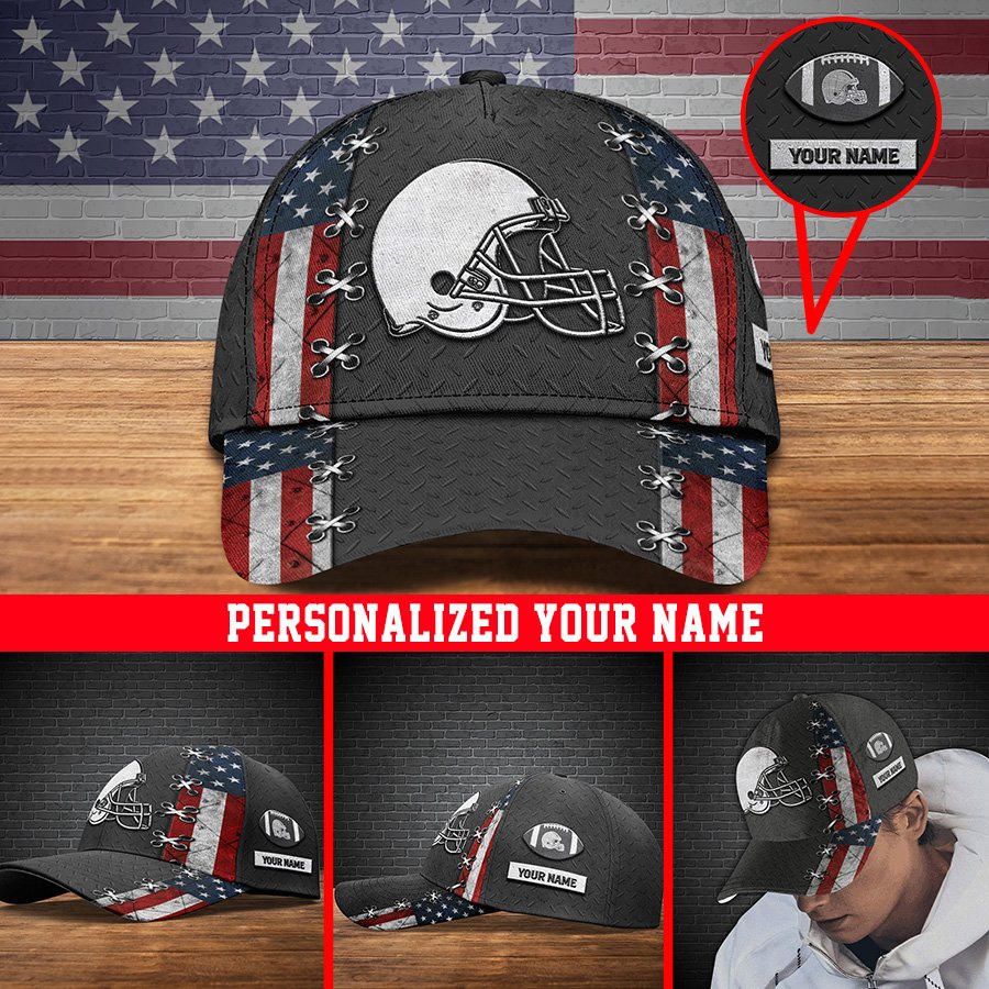 Alternative view of Cleveland Browns Sport Cap 2024 Version Personalized Your Name, Sport Cap ETHY-41084