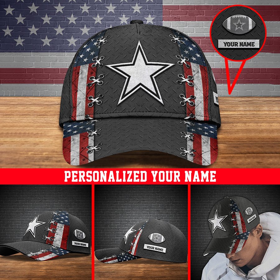 Alternative view of Dallas Cowboys Sport Cap 2024 Version Personalized Your Name, Sport Cap ETHY-41084