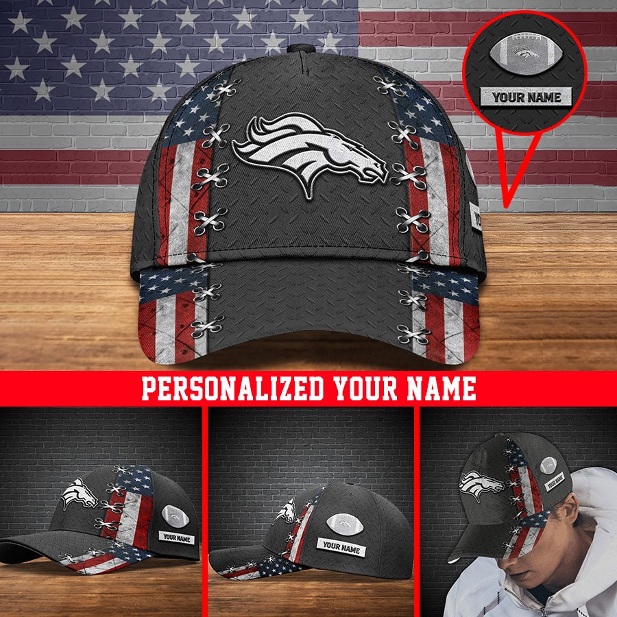 Alternative view of Denver Broncos Sport Cap 2024 Version Personalized Your Name, Sport Cap ETHY-41084