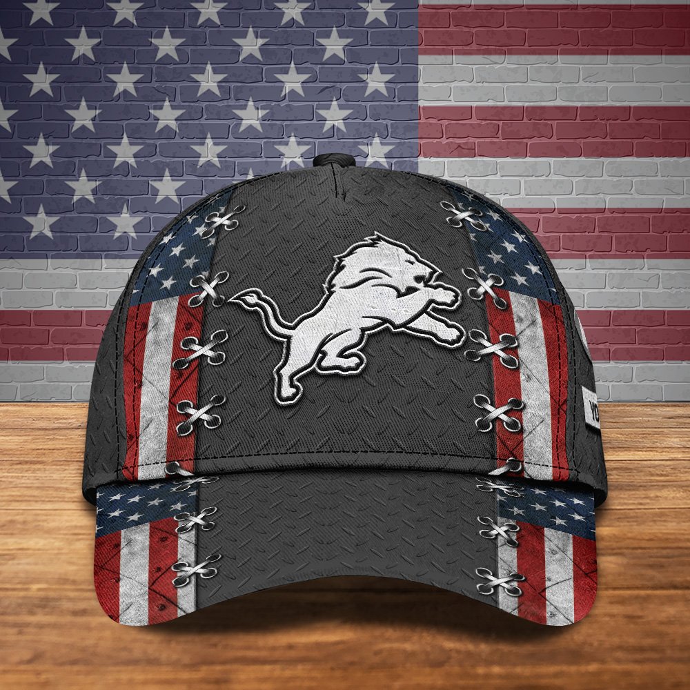 Detroit Lions Sport Cap 2024 Version Personalized Your Name, Sport Cap ETHY-41084