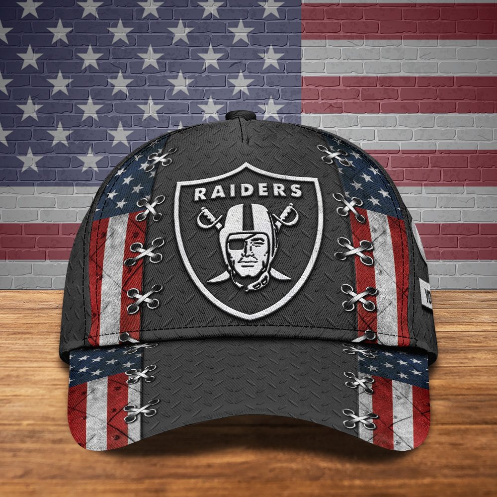 Las Vegas Raiders Sport Cap 2024 Version Personalized Your Name, Sport Cap ETHY-41084