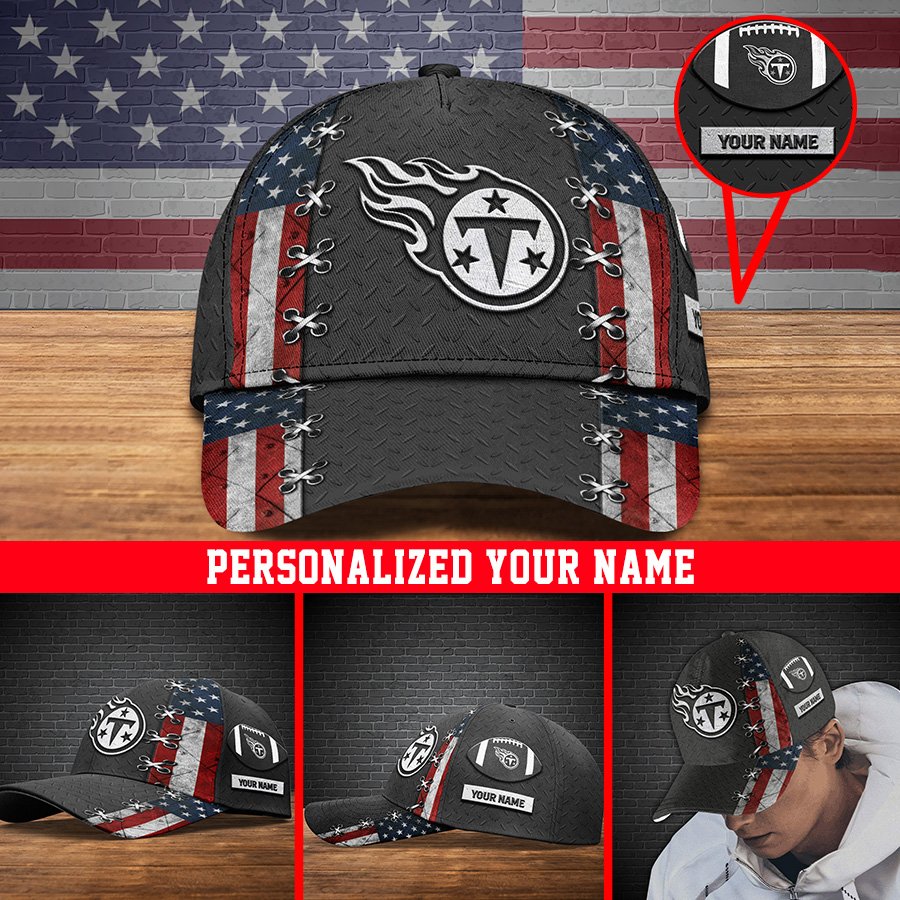 Alternative view of Tennessee Titans Sport Cap 2024 Version Personalized Your Name, Sport Cap ETHY-41084
