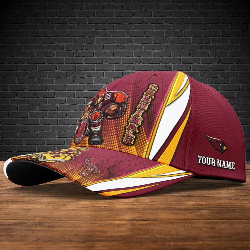 Alternative view of Arizona Cardinals Cap 2024 Version Personalized Your Name, Sport Cap, Sport Gifts ETHY-48745